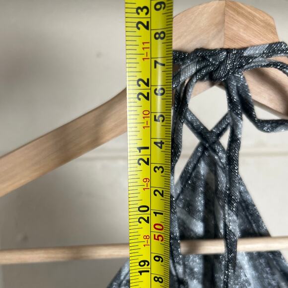 Express Large Striped Tank Halter Tops Acrylic - Picture 3 of 5